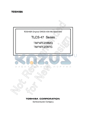 TMP47C206PG datasheet - TLCS-47 Series