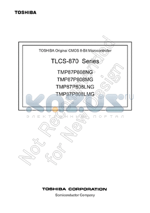 TMP87P808LMG datasheet - TLCS-870 Series