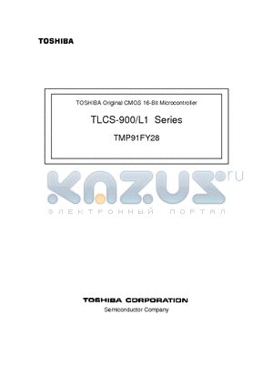 TMP91FY28 datasheet - Original CMOS 16-Bit Microcontroller