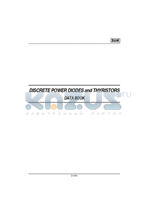 ST280C datasheet - PHASE CONTROL THYRISTORS Hockey Puk Version