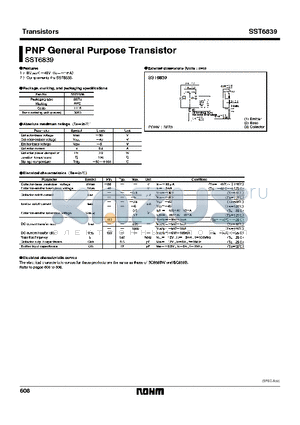 ST68 datasheet - PNP General Purpose Tranisitor