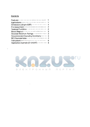 S-13L43AF datasheet - CMOS 4-bit 1-chip MICROCOMPUTER