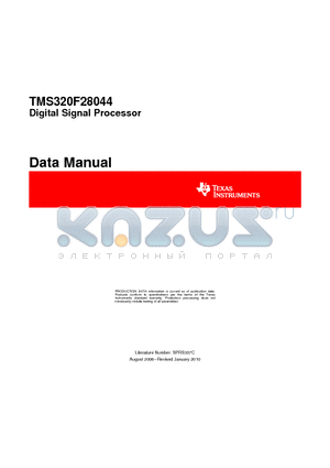 TMS320F28044PZS datasheet - Digital Signal Processor