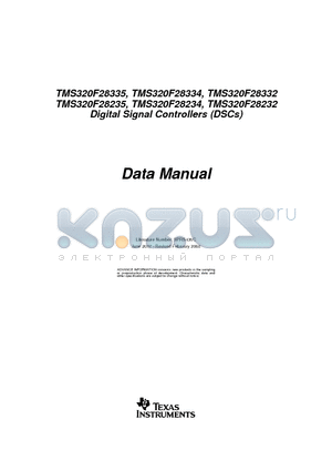 TMS320F28335_08 datasheet - Digital Signal Controllers (DSCs)