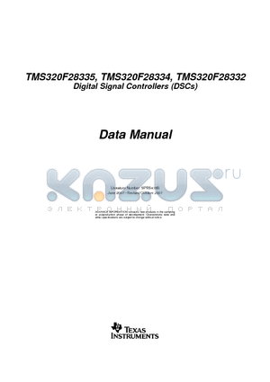 TMS320F28335_1 datasheet - Digital Signal Controllers (DSCs)