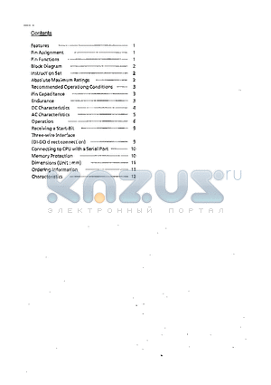 S-29194A datasheet - CMOS SERIAL EEPROM