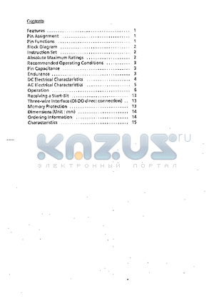 S-29221ADP datasheet - CMOS SERIAL EEPROM
