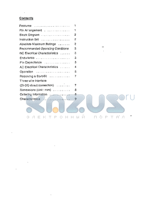 S-29430A datasheet - CMOS SERIAL EEPROM