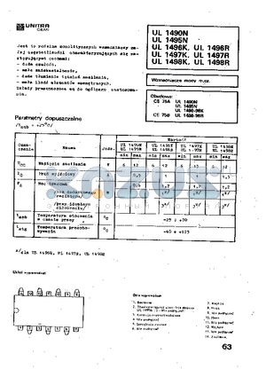 UL1496R datasheet - OBUDOWA