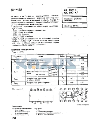 UL1901 datasheet - OBUDOWS CE 75A