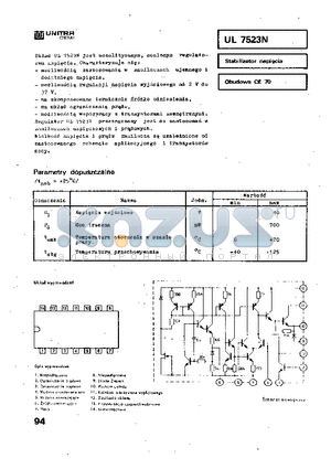 UL7523N datasheet - OBIDOWA CE 70