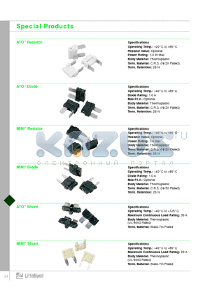 UL94V0 datasheet - Special Products