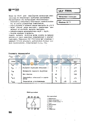 ULY7701 datasheet - ULY7701