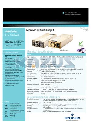 UMP datasheet - lMP Series