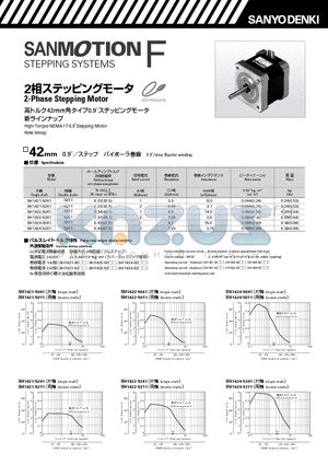 SH1424-5241 datasheet - 2-Phase Stepping Motor