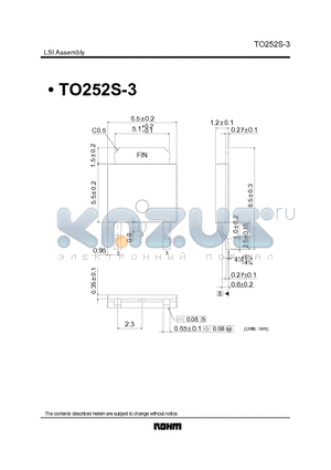 TO252S-3 datasheet - LSI Assembly