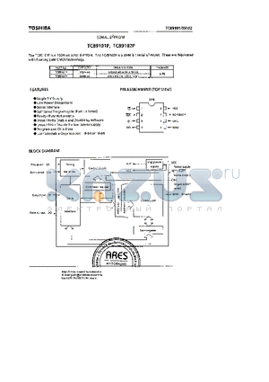 TC89101P datasheet - SERIAL E2PROM