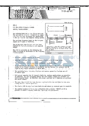 TC9147BP datasheet - TC9146AP, TC9147BP