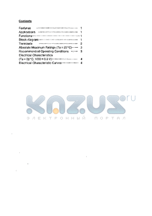 S-8270 datasheet - RECEIVER IC FOR INFRARED REMOTE CONTROLLER