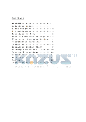 S-8491AUP-DKA-T2 datasheet - BATTERY PROTECTION IC