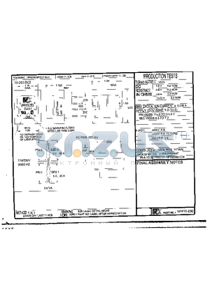 VPP10-250 datasheet - VPP10-250