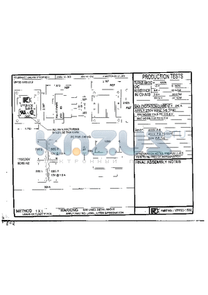 VPP20-1500 datasheet - VPP20-1500