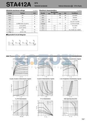 STA412A_06 datasheet - NPN General purpose