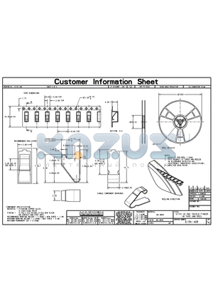 S1791-42R datasheet - SI791-42 EMI SHILED FINGER IN TAPE AND REEL