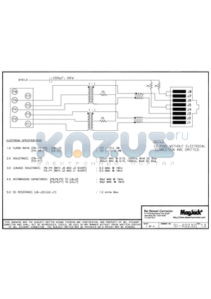 SI-40232 datasheet - SI-40232