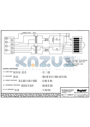 SI-40264 datasheet - SI-40264