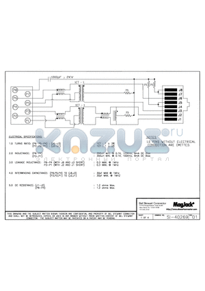 SI-40269 datasheet - SI-40269