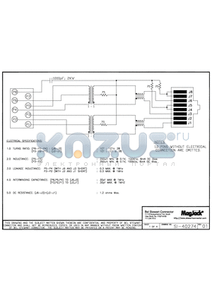 SI-40274 datasheet - SI-40274