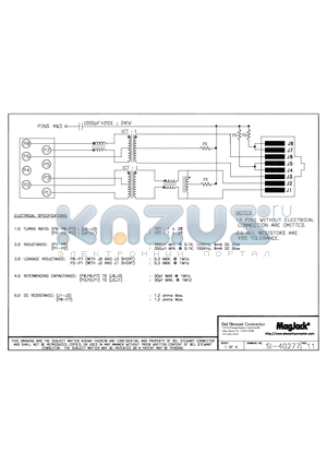 SI-40277 datasheet - SI-40277