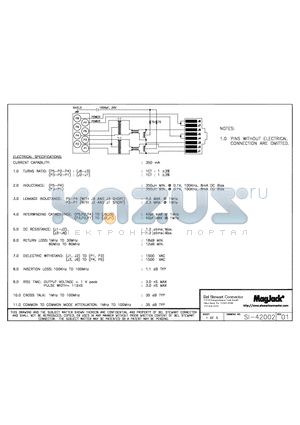 SI-42002 datasheet - SI-42002