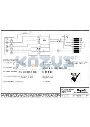 SI-46016-F datasheet - SI-46016-F