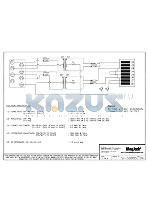 SI-50005 datasheet - SI-50005