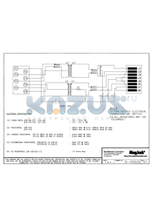 SI-50032 datasheet - SI-50032