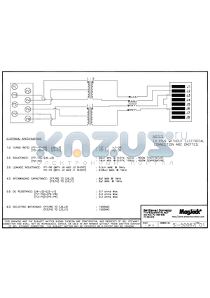 SI-50067 datasheet - SI-50067