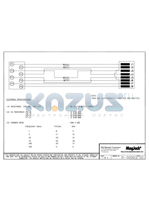 SI-50093 datasheet - SI-50093