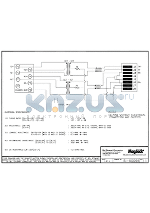 SI-50095 datasheet - SI-50095