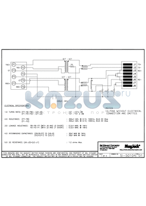 SI-50104 datasheet - SI-50104