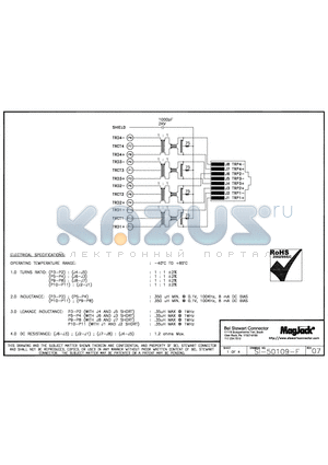 SI-50109-F datasheet - SI-50109-F