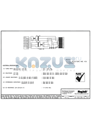 SI-50139-F datasheet - SI-50139-F