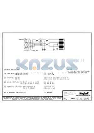 SI-50147 datasheet - SI-50147