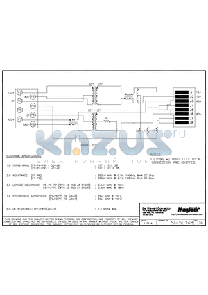 SI-50148 datasheet - SI-50148