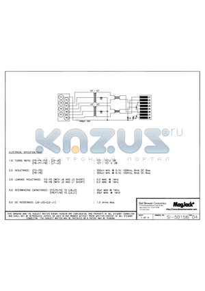 SI-50156 datasheet - SI-50156