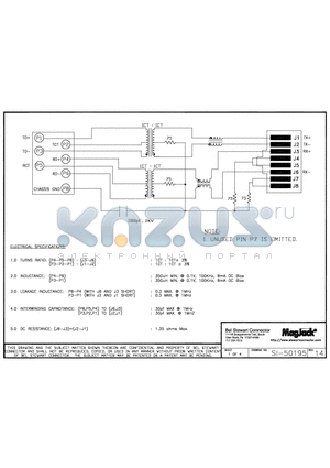 SI-50195 datasheet - SI-50195