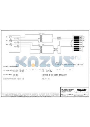 SI-50204 datasheet - SI-50204