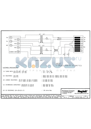 SI-50218-F datasheet - SI-50218-F