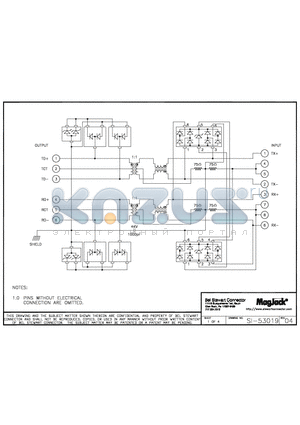 SI-53019 datasheet - SI-53019